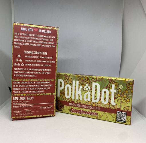 Buy Polkadot Magic Belgian Chocolate bar Ooey Gooey Cookie flavor online