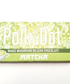 Buy Polkadot Magic Mushroom Belgian Chocolate bar Matcha online