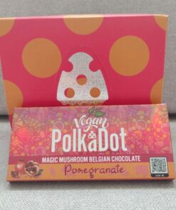 Buy Polkadot Magic Mushroom Belgian Chocolate bar Pomegranate flavor online