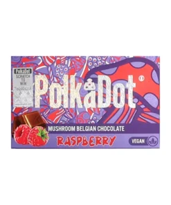 Buy Polkadot Raspberry Mushroom Belgian Chocolate Online